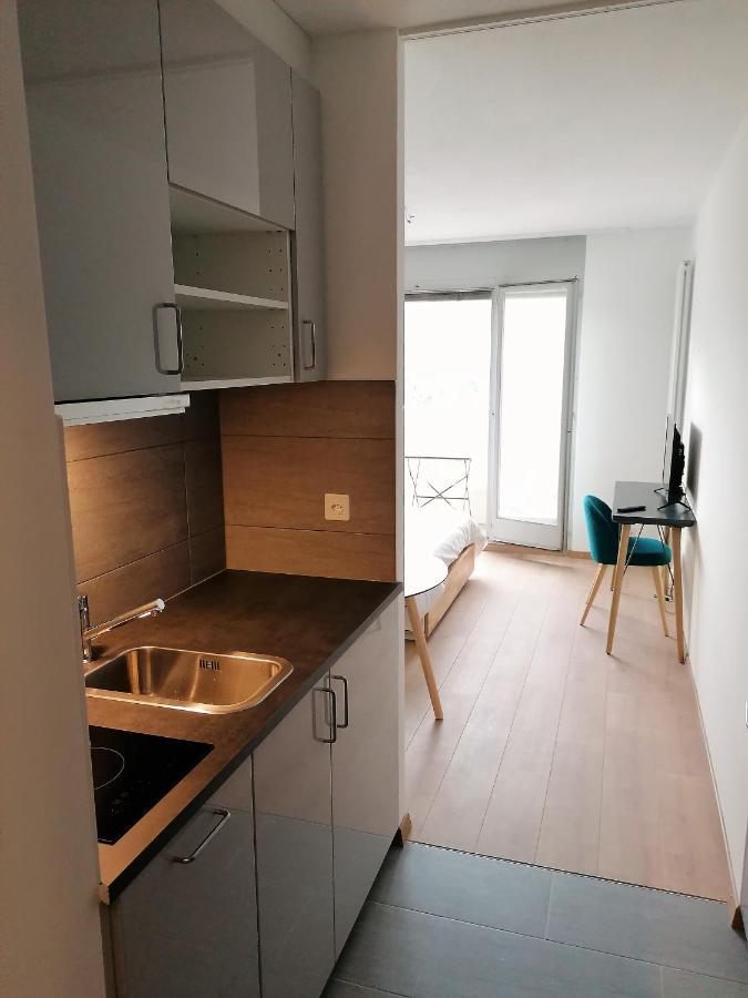Studio vue imprenable Sierre Esterno foto